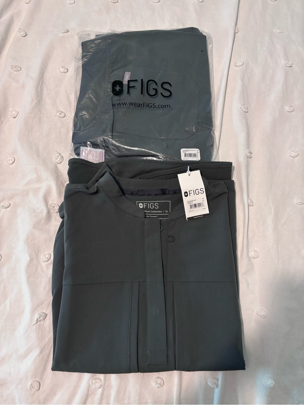 NWT FIGS Set Bonsai Livingston xl petite Blake relaxed top xl